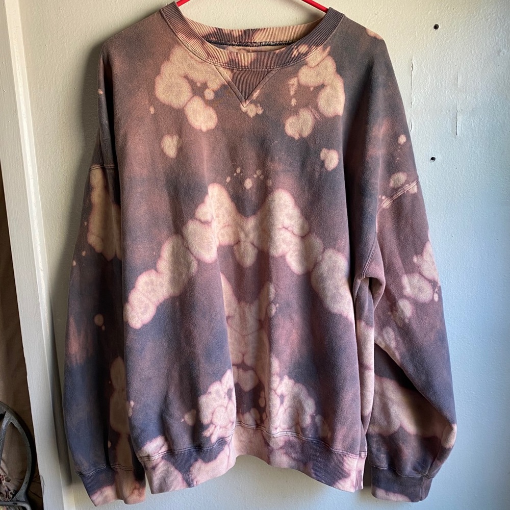Vintage Reverse Tie Dye Gap Crewneck